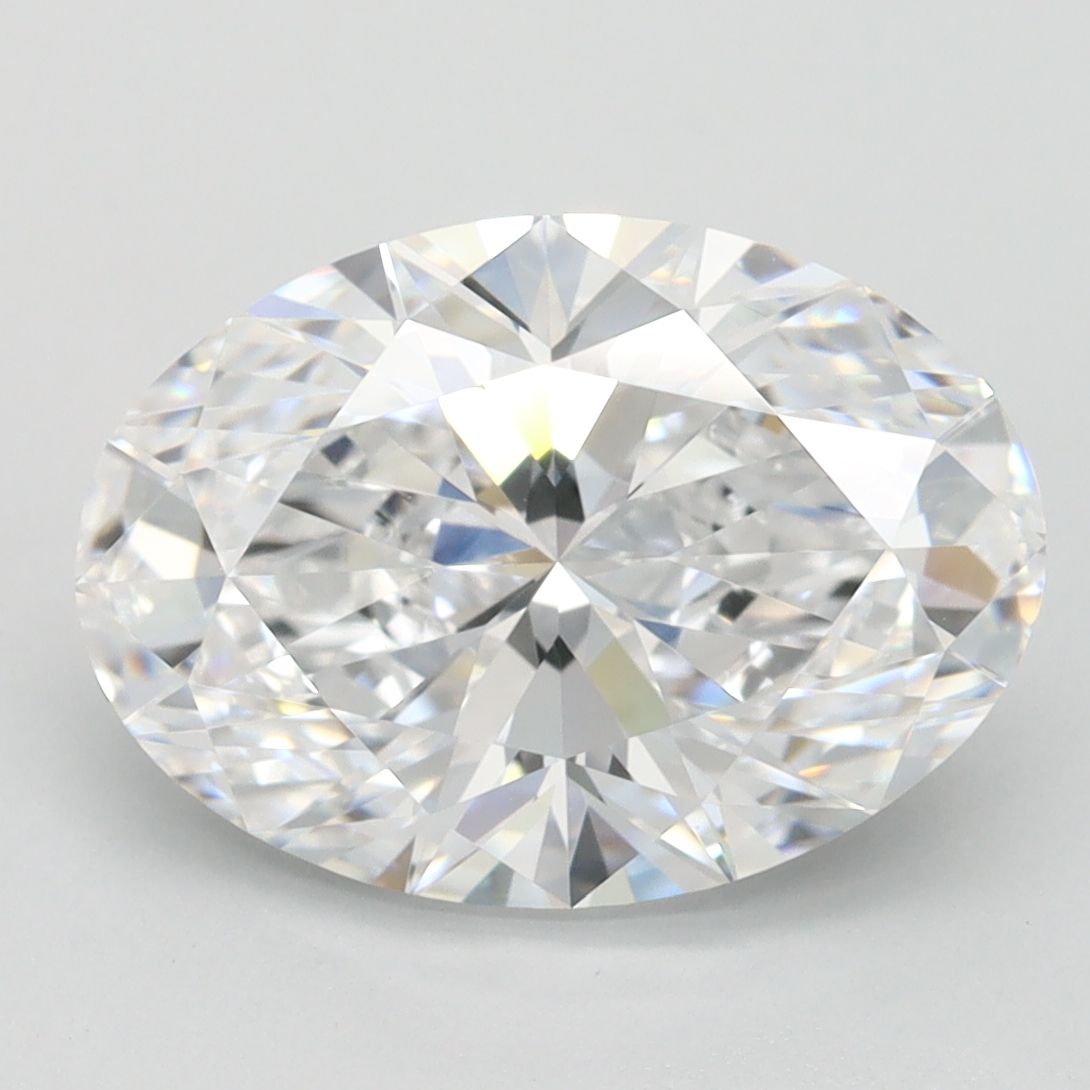 3.09 ct. oval Lab Grown Diamond front image