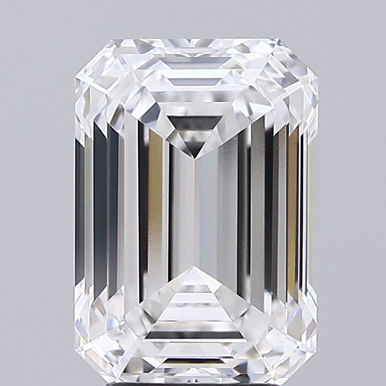 4.03 ct. emerald Lab Grown Diamond front image