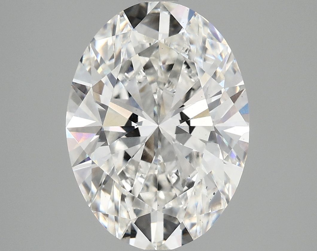3.87 ct. oval Lab Grown Diamond front image
