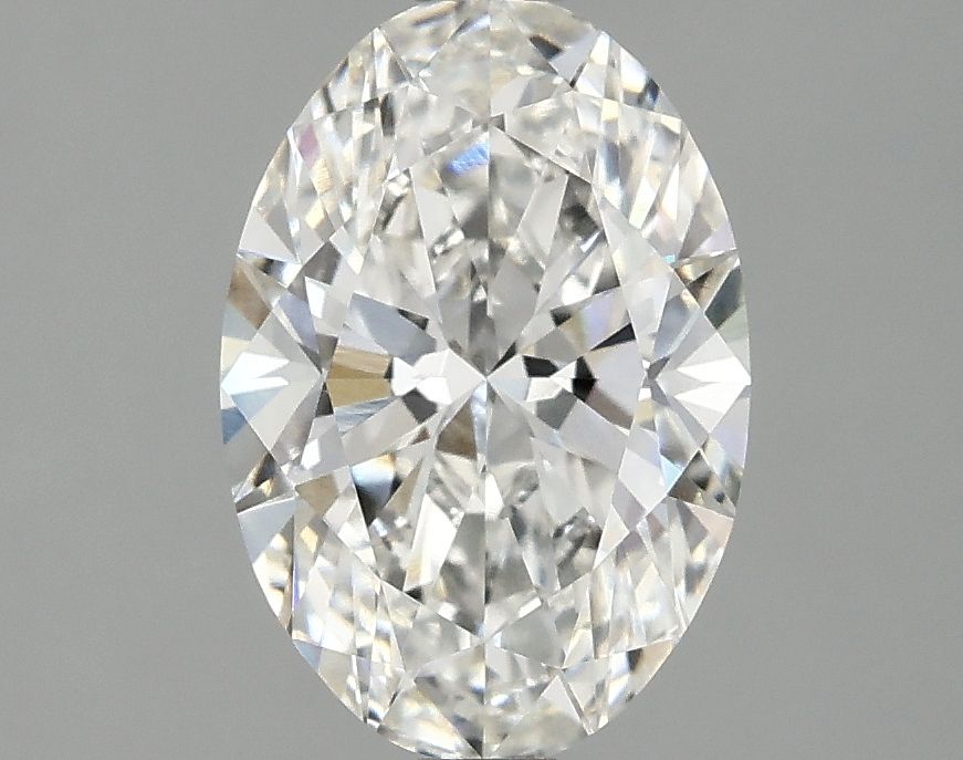 2.06 ct. oval Lab Grown Diamond front image