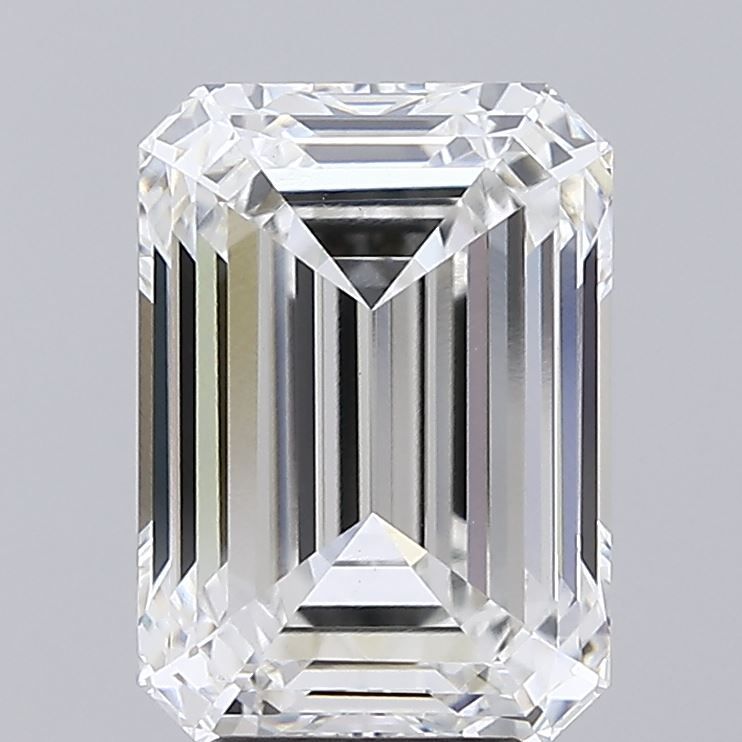 5.04 ct. emerald Lab Grown Diamond front image
