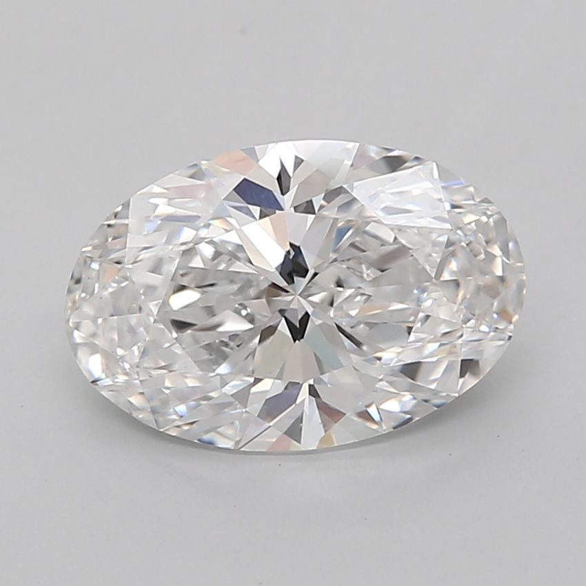 2.90 ct. oval Lab Grown Diamond front image