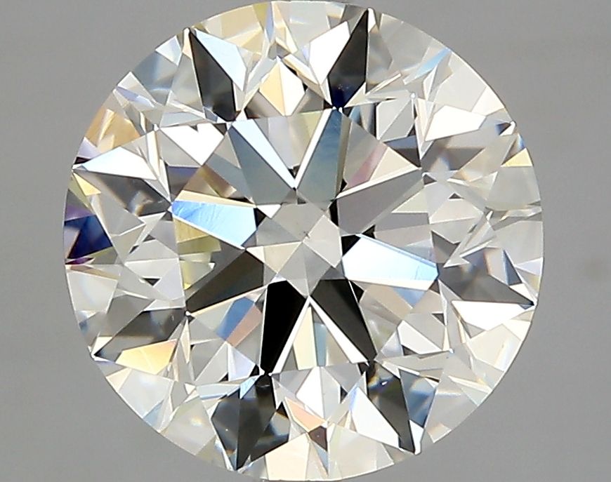 3.71 ct Round diamond