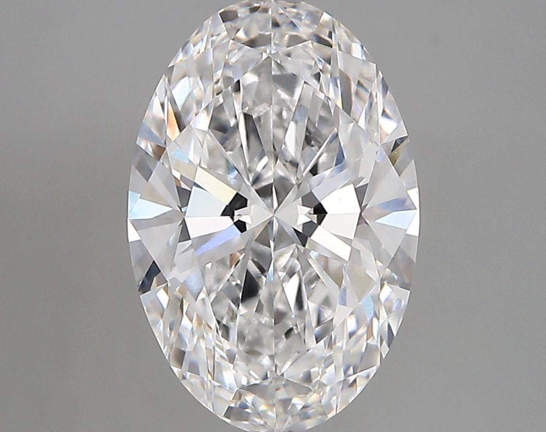 3.01 ct. oval Lab Grown Diamond front image