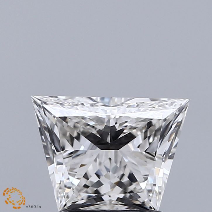 1.38 ct lab-grown Trapezoid Diamond