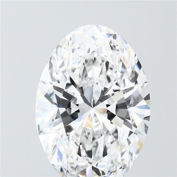6.09 ct. oval Lab Grown Diamond front image