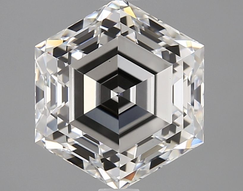 2.45 ct lab-grown Hexagonal Diamond