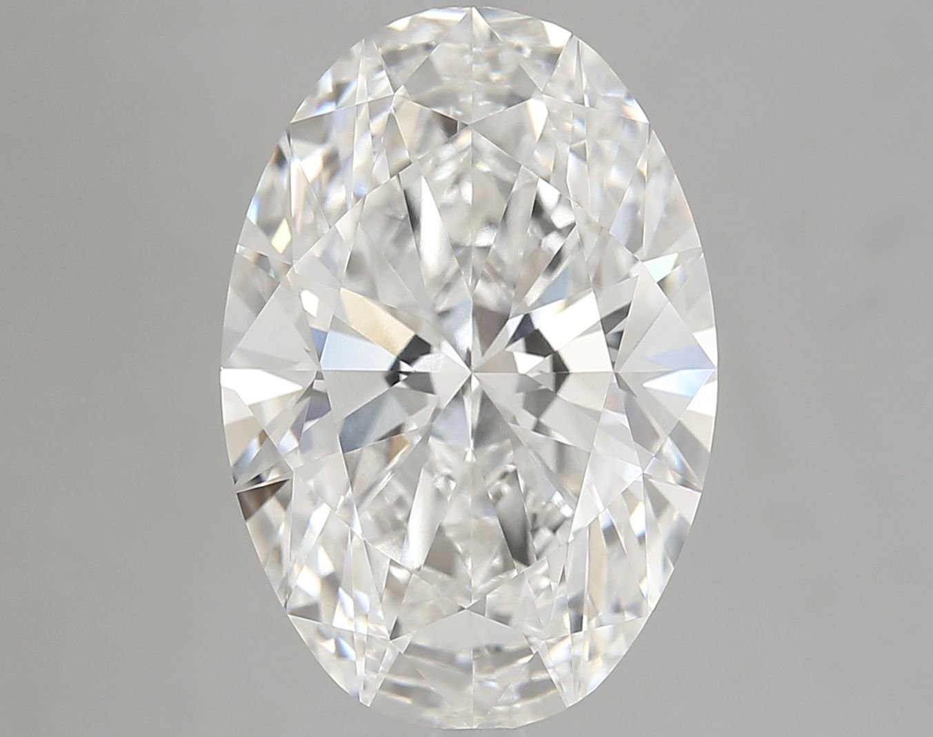 7.11 ct. oval Lab Grown Diamond front image