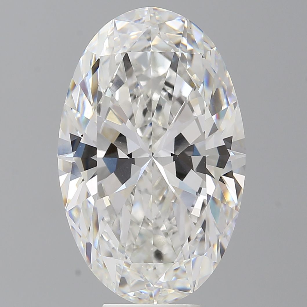 9.01 ct. oval Lab Grown Diamond front image