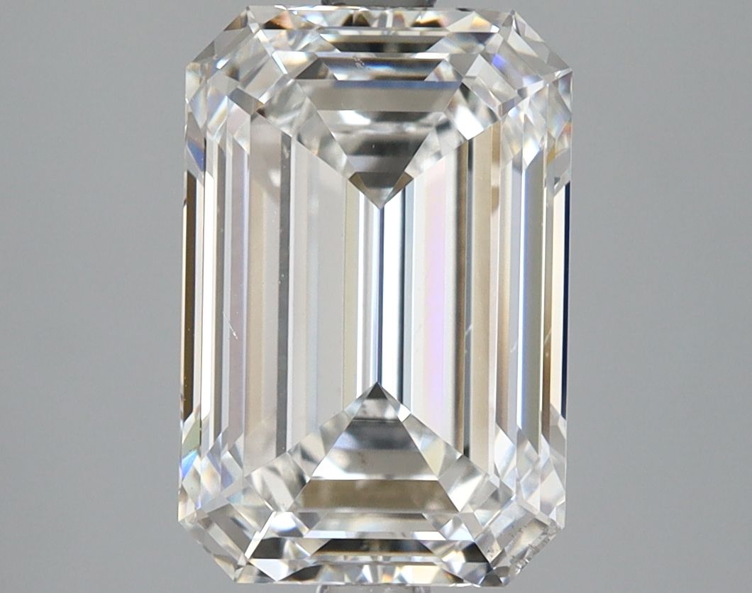 4.09 ct. emerald Lab Grown Diamond front image