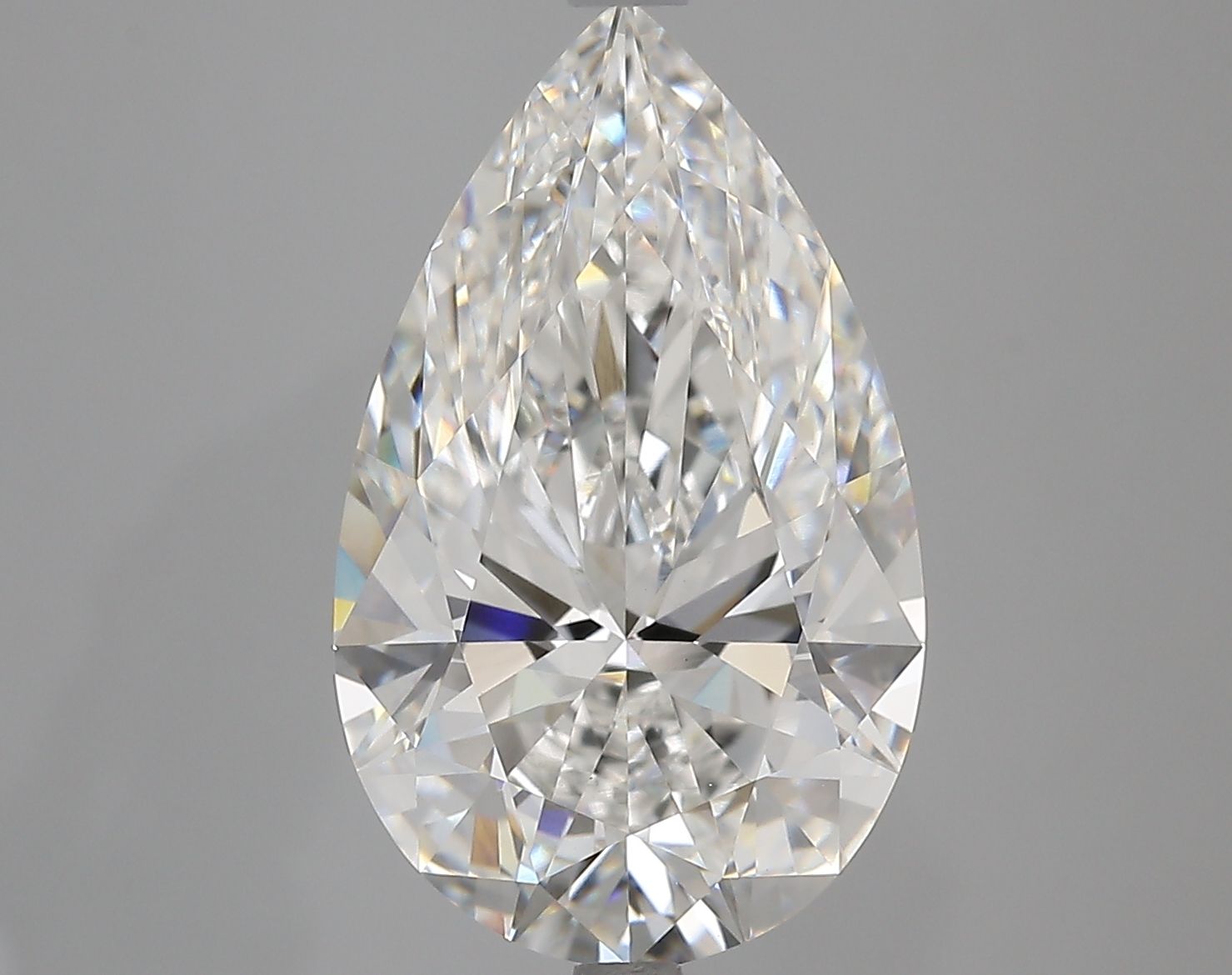 6.09 ct. pear Lab Grown Diamond front image
