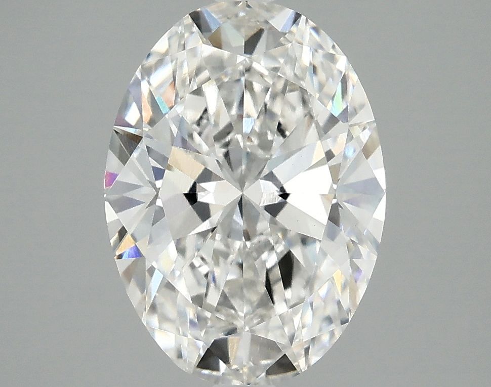 2.93 ct. oval Lab Grown Diamond front image
