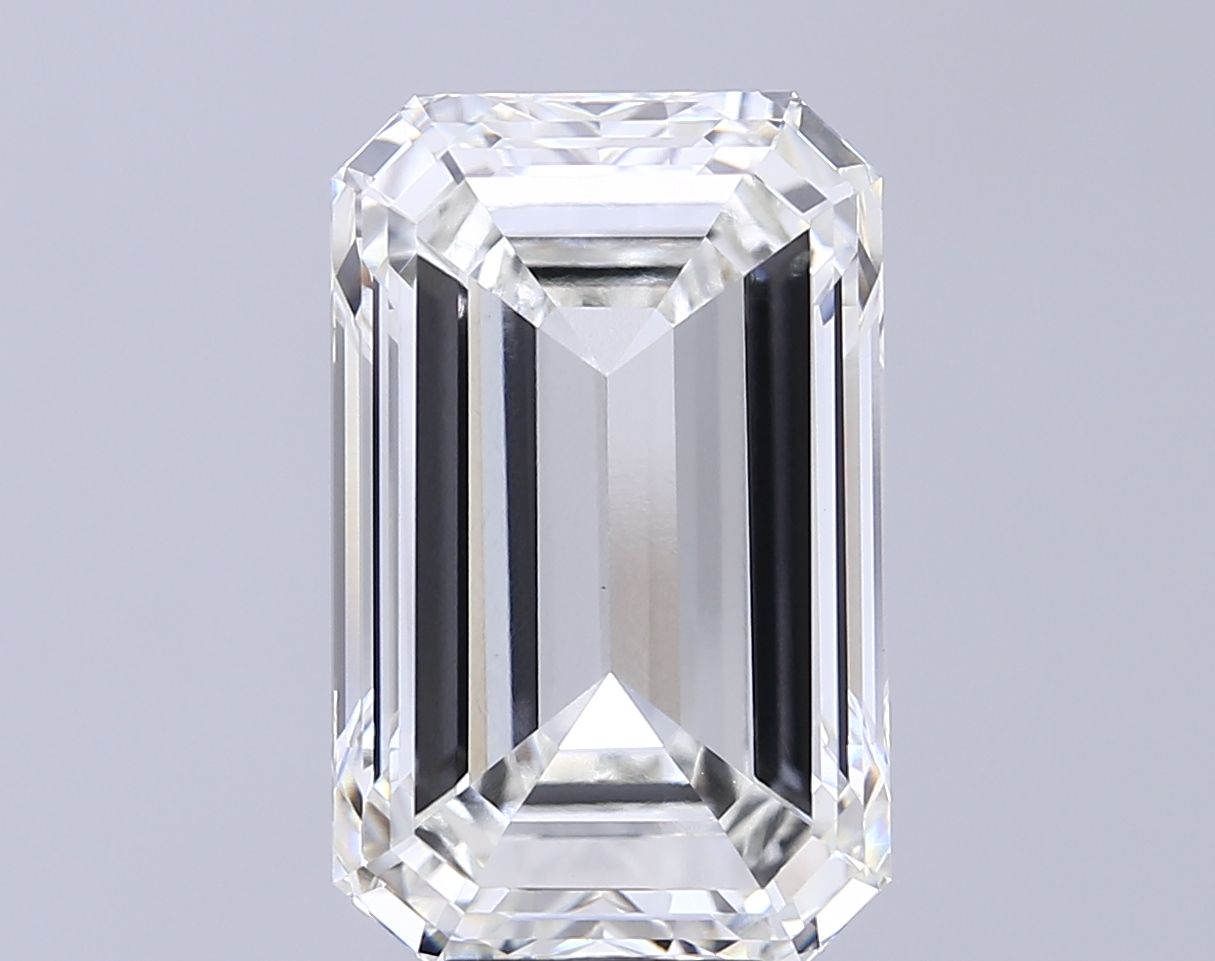 10.03 ct. emerald Lab Grown Diamond front image