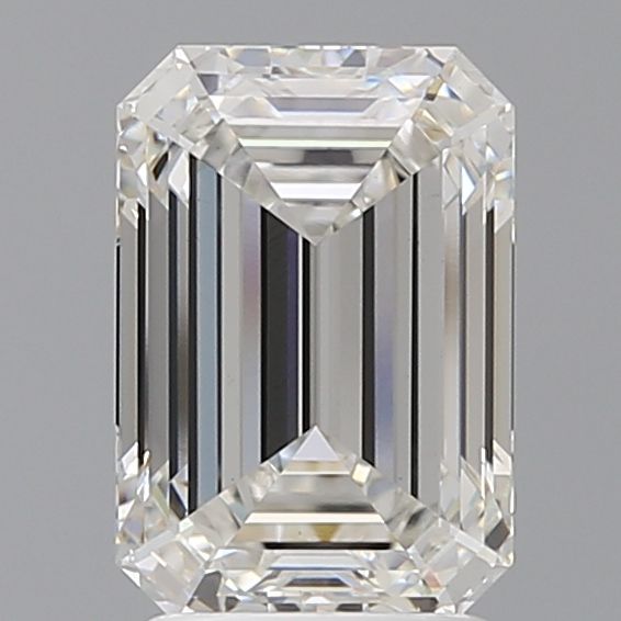 2.54 ct. emerald Lab Grown Diamond front image