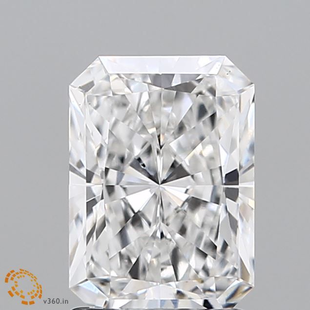 1.72 ct. radiant Lab Grown Diamond front image