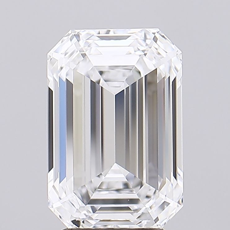 4.02 ct. emerald Lab Grown Diamond front image