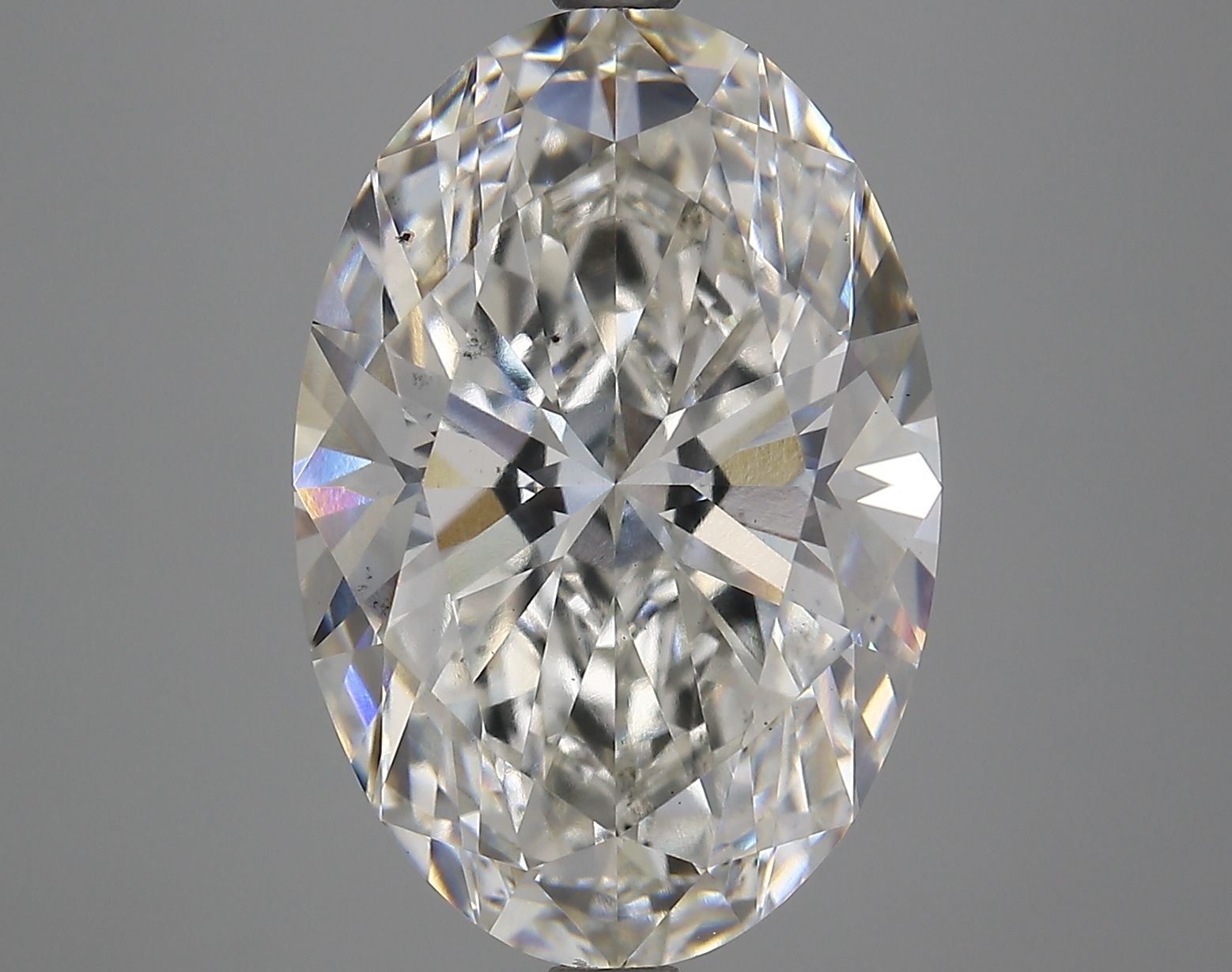 8.09 ct. oval Lab Grown Diamond front image