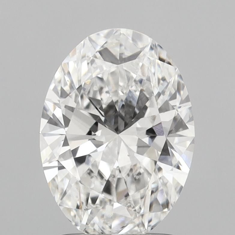 1.62 ct. oval Lab Grown Diamond front image