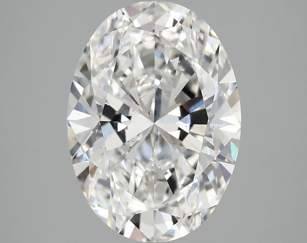 3.02 ct. oval Lab Grown Diamond front image