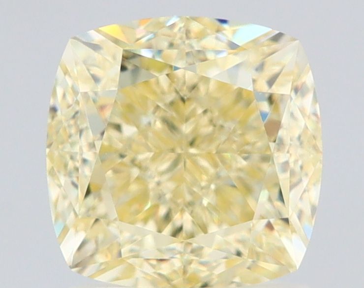 Diament 2.02 ct Fancy Light Yellow/VS1