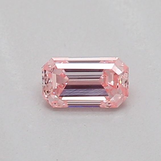 0.16 CT Fancy Intense Pink EMERALD