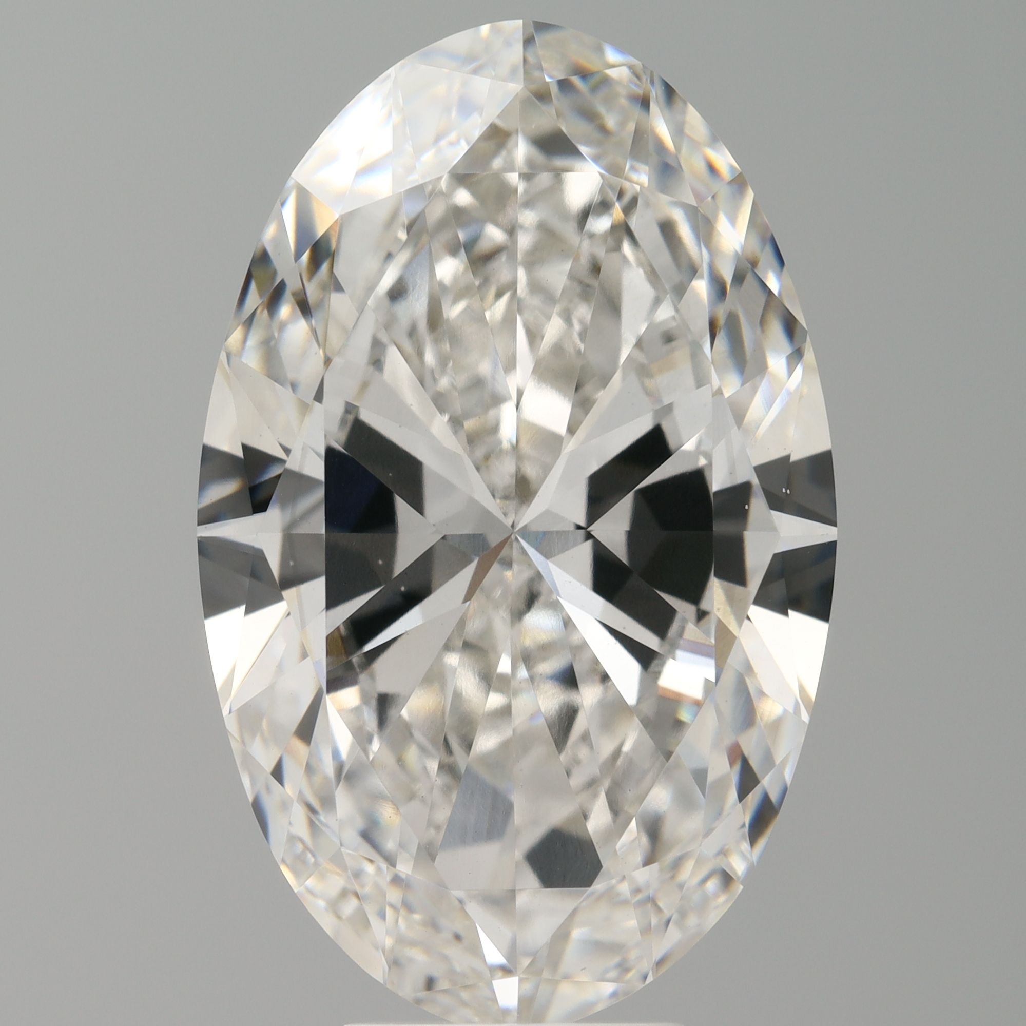8.03 ct. oval Lab Grown Diamond front image