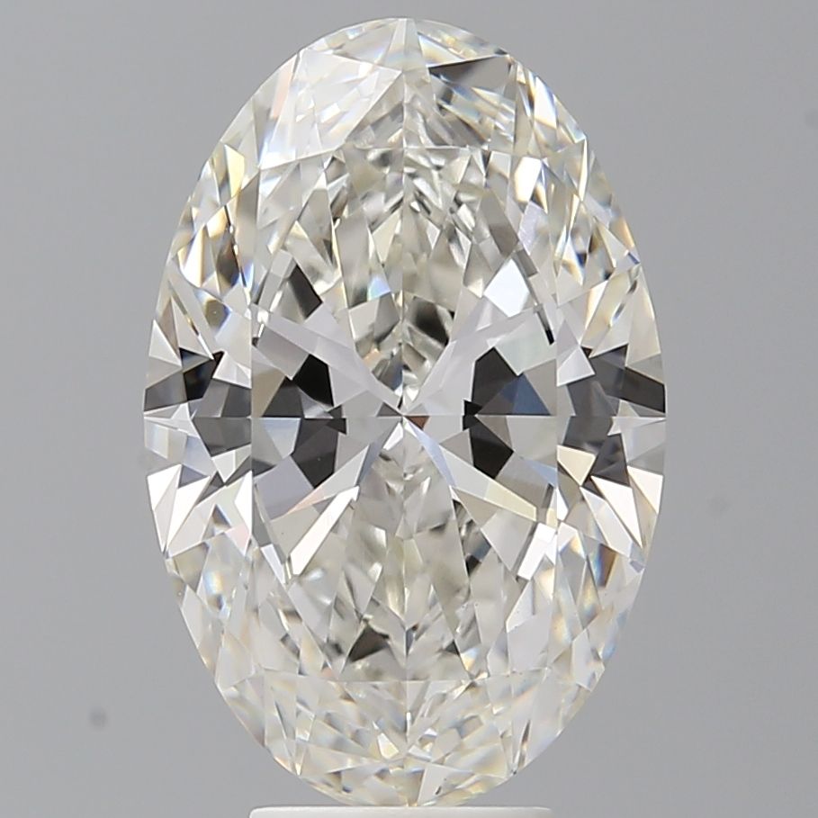 6.05 ct. oval Lab Grown Diamond front image