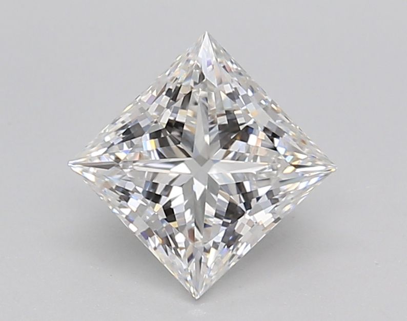 1.1 ct lab-grown Princess Diamond