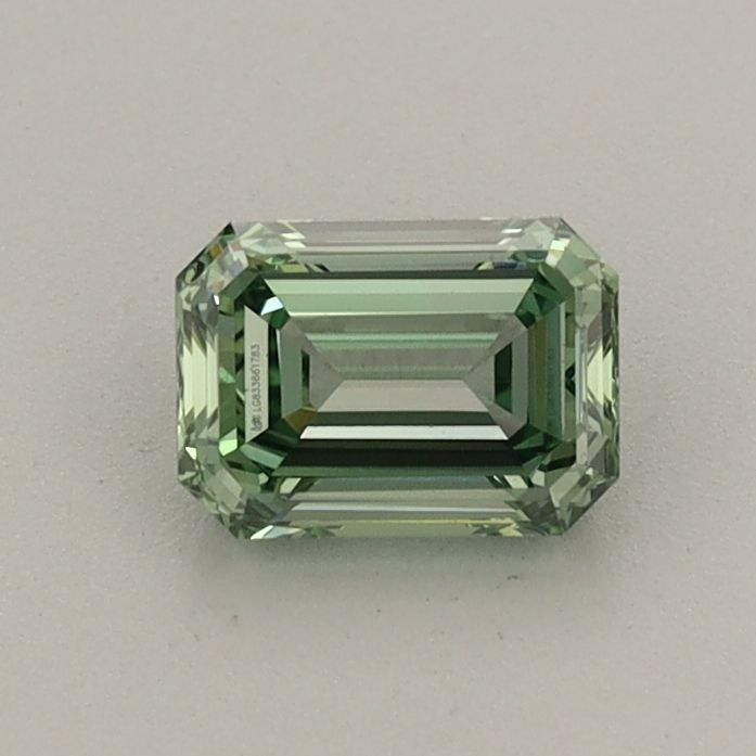 0.6 CT Fancy Vivid Green EMERALD