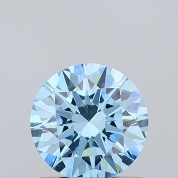 0.73 CT Fancy Vivid Blue ROUND
