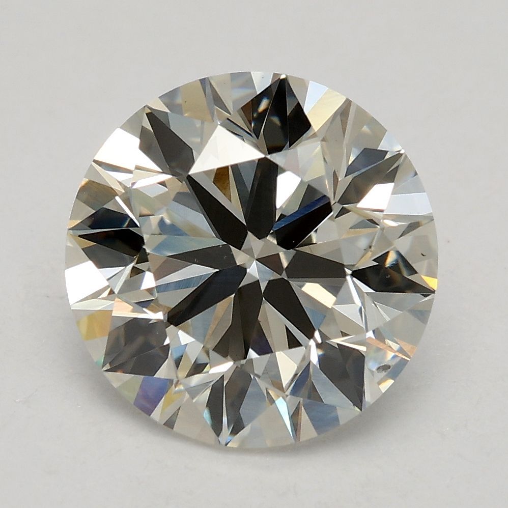 2.67 ct. round Lab Grown Diamond front image
