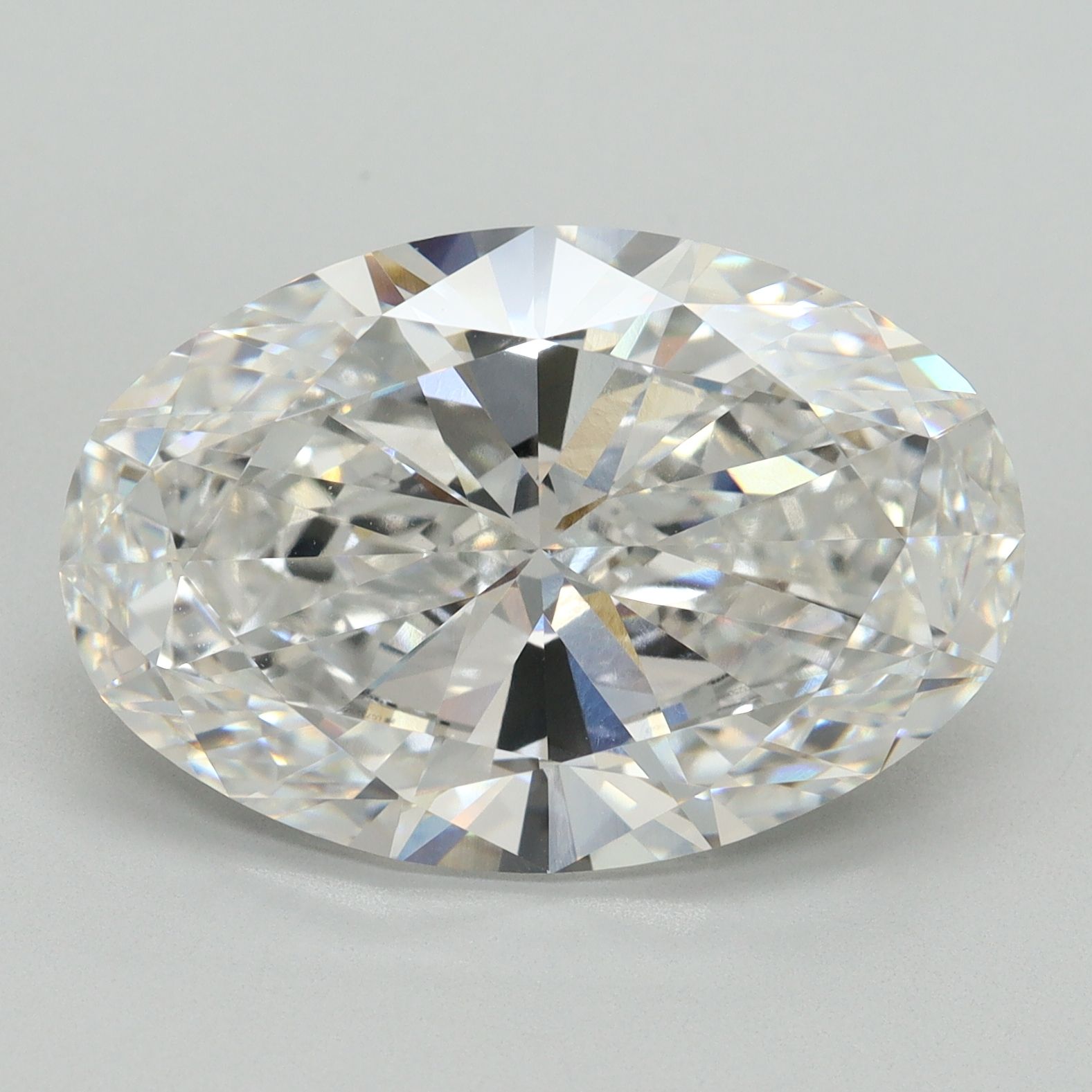 10.11 ct. oval Lab Grown Diamond front image