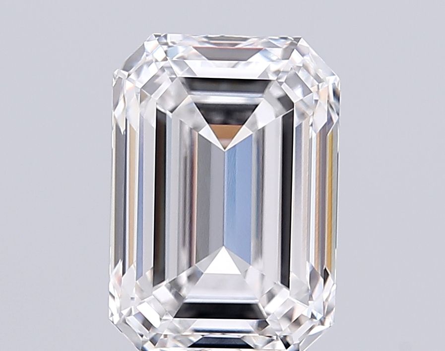 6.05 ct. emerald Lab Grown Diamond front image