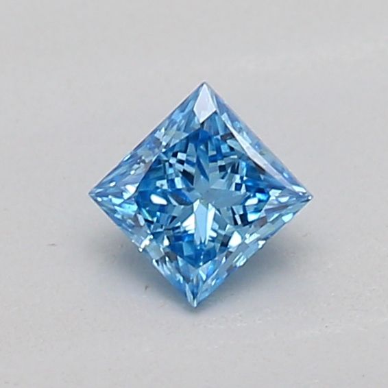 0.18 CT Fancy Vivid Blue PRINCESS