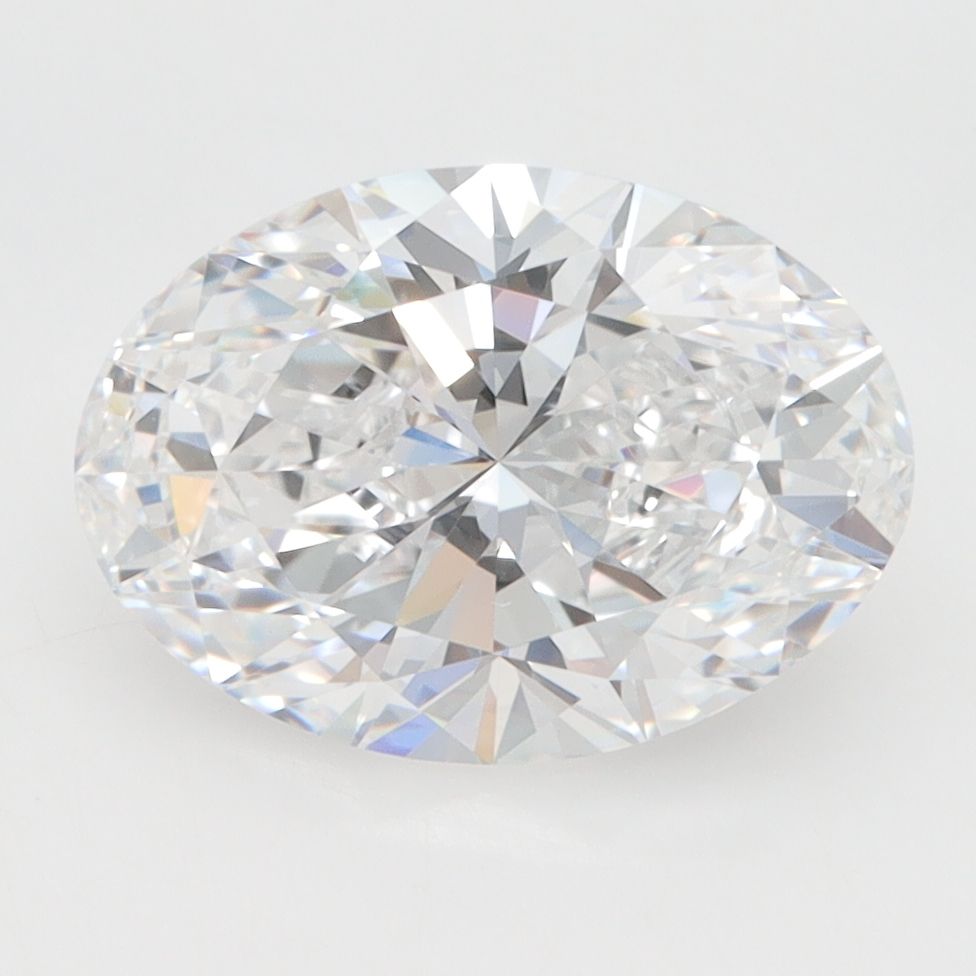 3.01 ct. oval Lab Grown Diamond front image