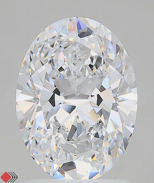 1.71 ct. oval Lab Grown Diamond front image