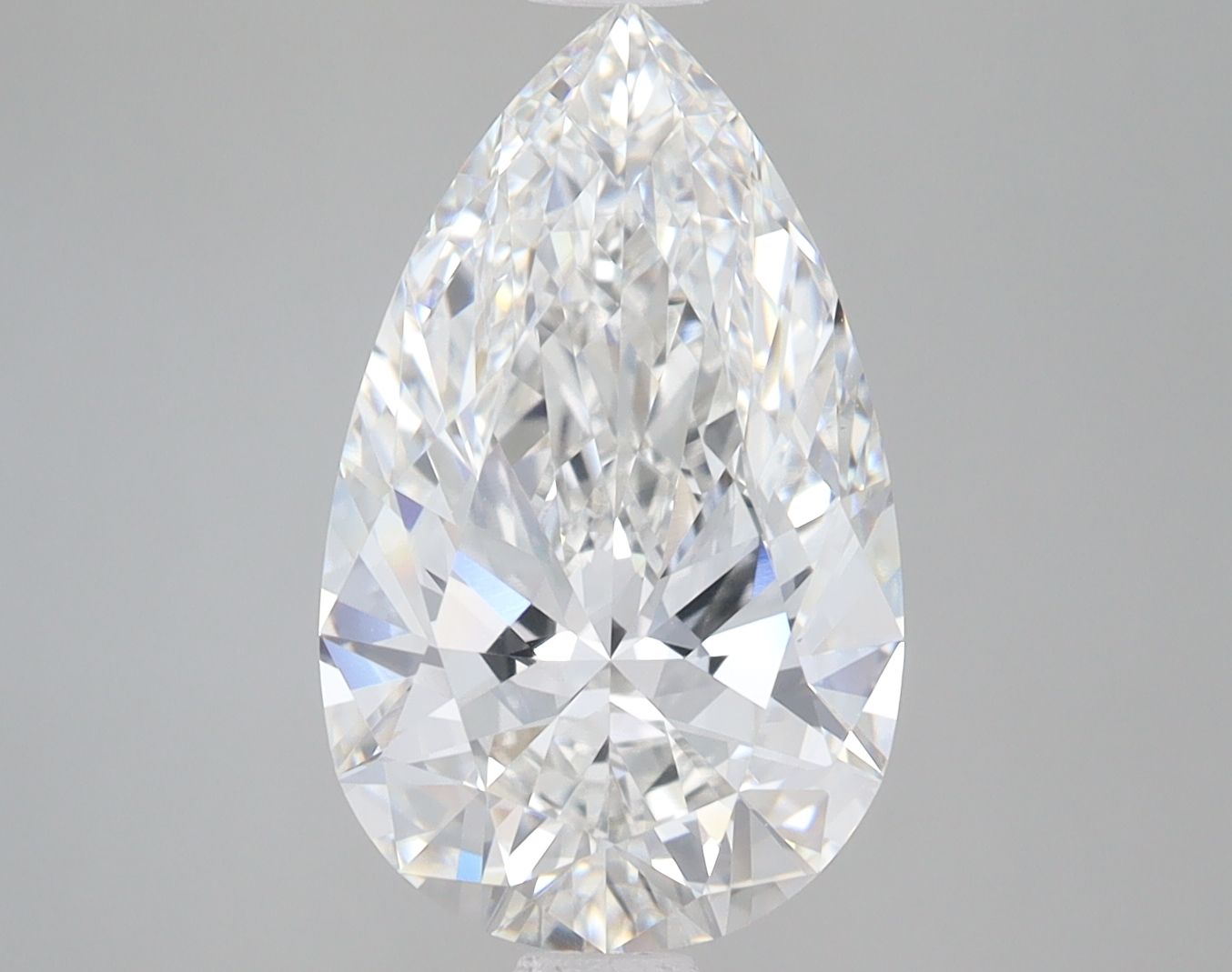 4.02 ct. pear Lab Grown Diamond front image