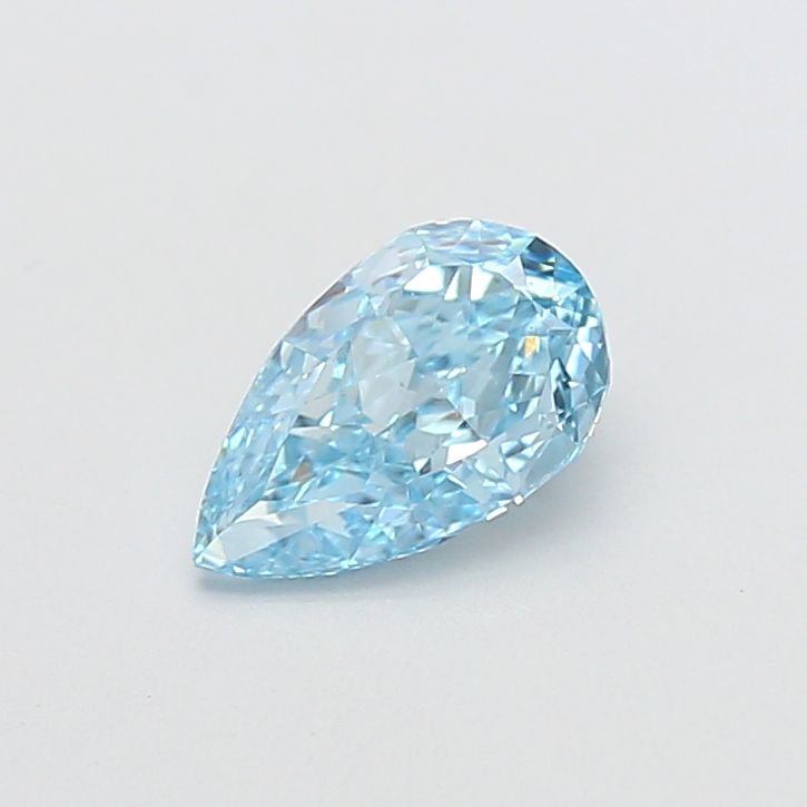 1.21 CT Fancy Vivid Blue PEAR