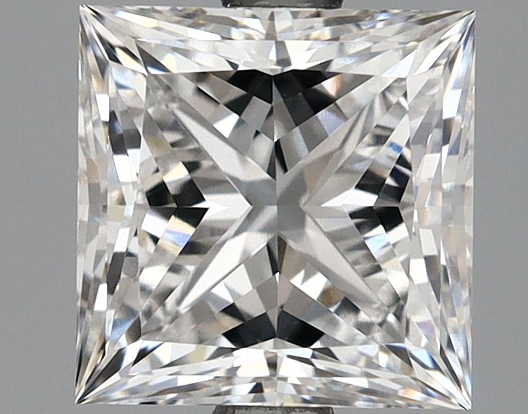 2.14 ct. princess Lab Grown Diamond front image
