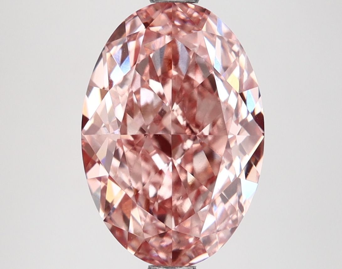 3.91 ct. oval Lab Grown Diamond front image