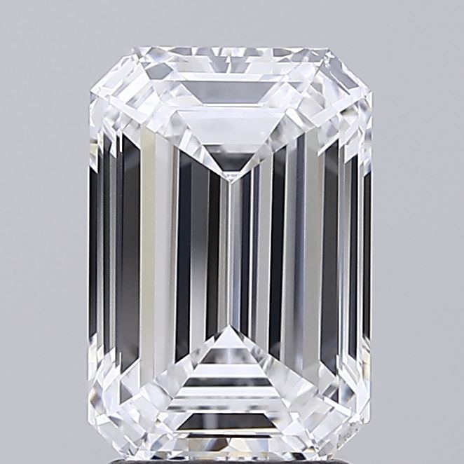2.50 ct. emerald Lab Grown Diamond front image