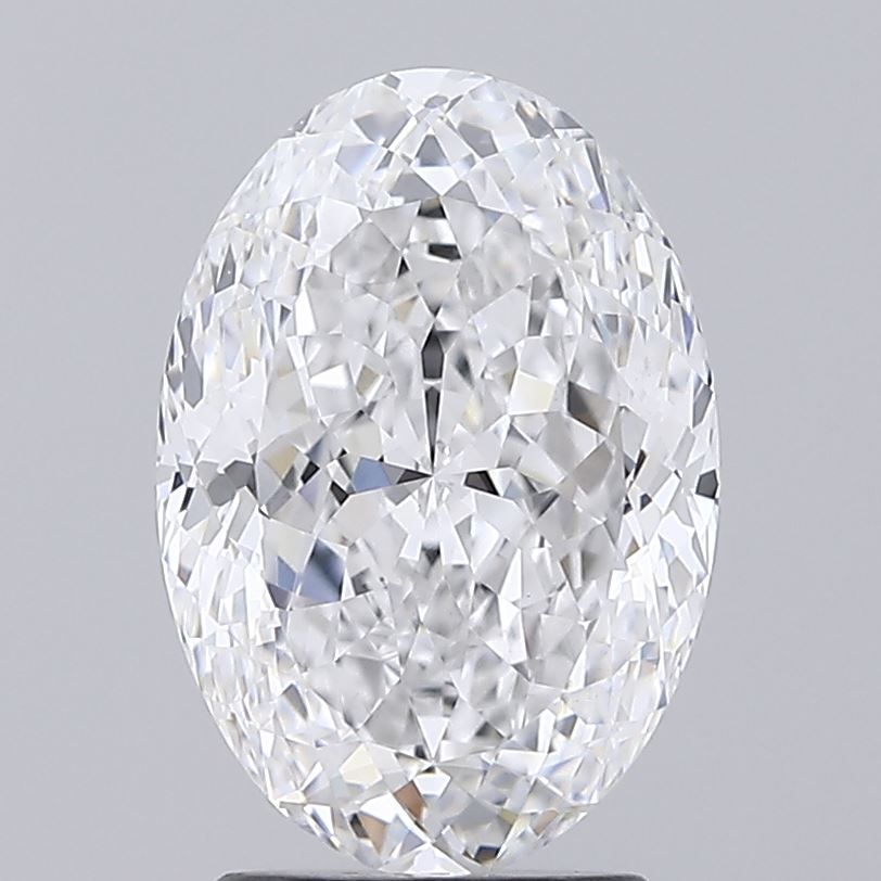 3.09 ct. oval Lab Grown Diamond front image