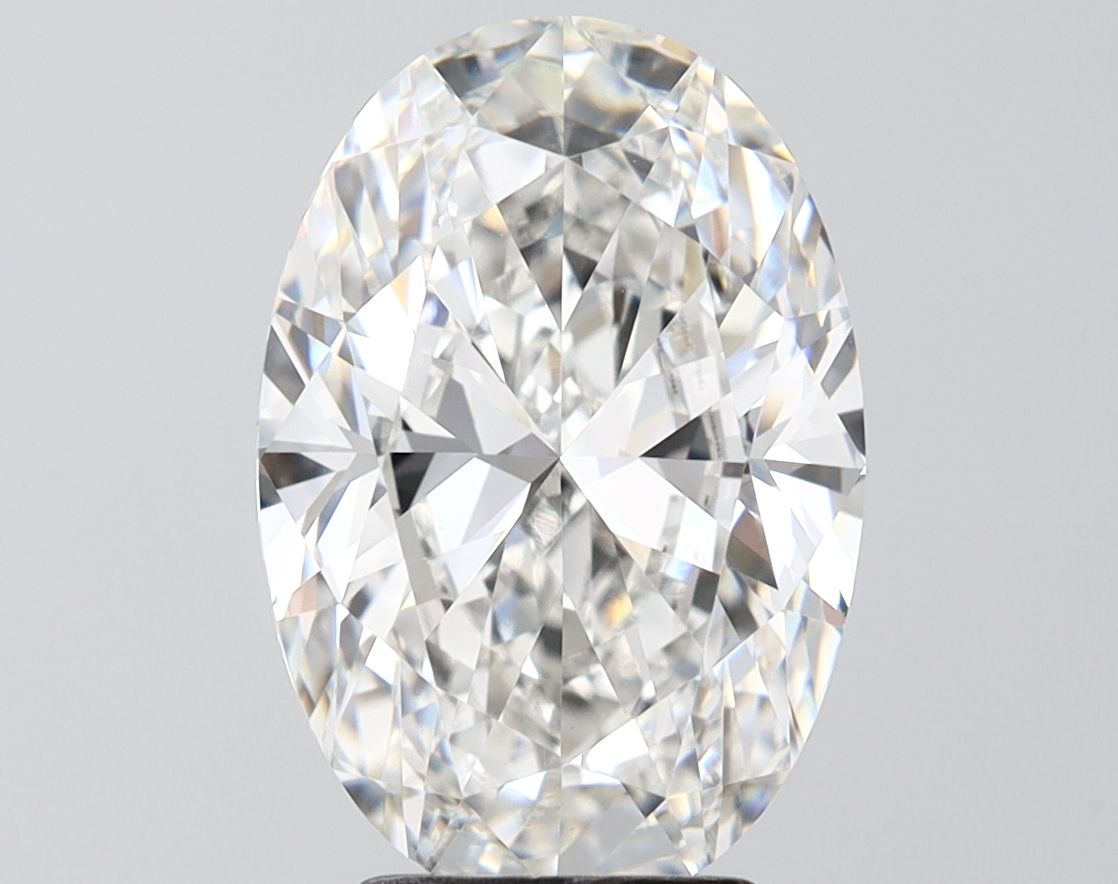 4.50 ct. oval Lab Grown Diamond front image