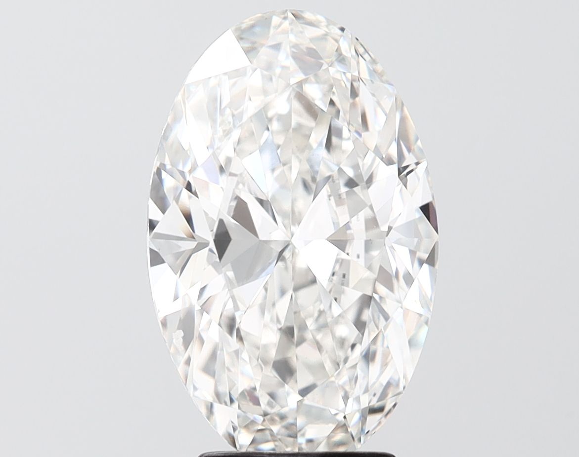 4.04 ct. oval Lab Grown Diamond front image