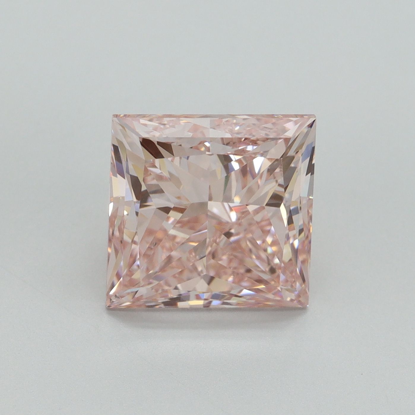 5.02 ct. princess Lab Grown Diamond front image