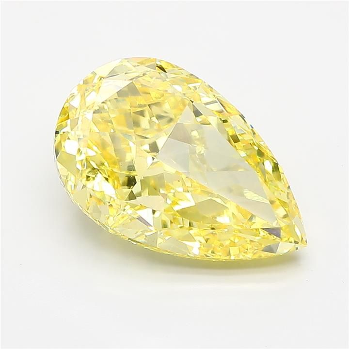 6.04 ct. pear Lab Grown Diamond front image
