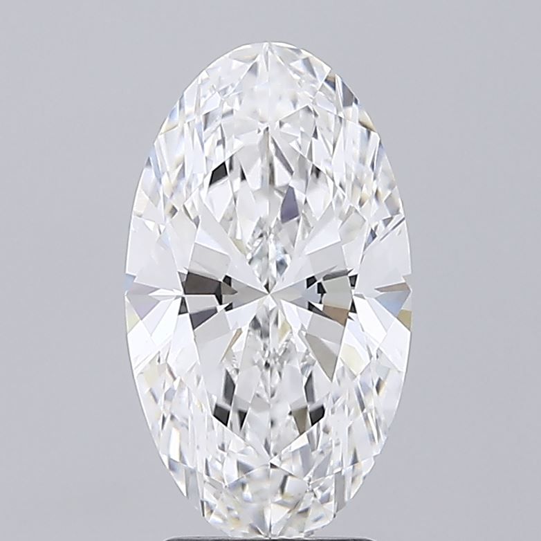 3.07 ct. oval Lab Grown Diamond front image