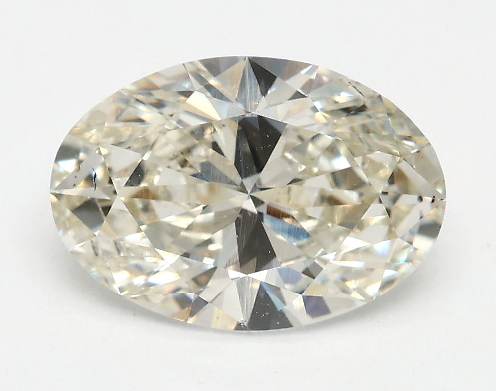 2.01 ct. oval Lab Grown Diamond front image