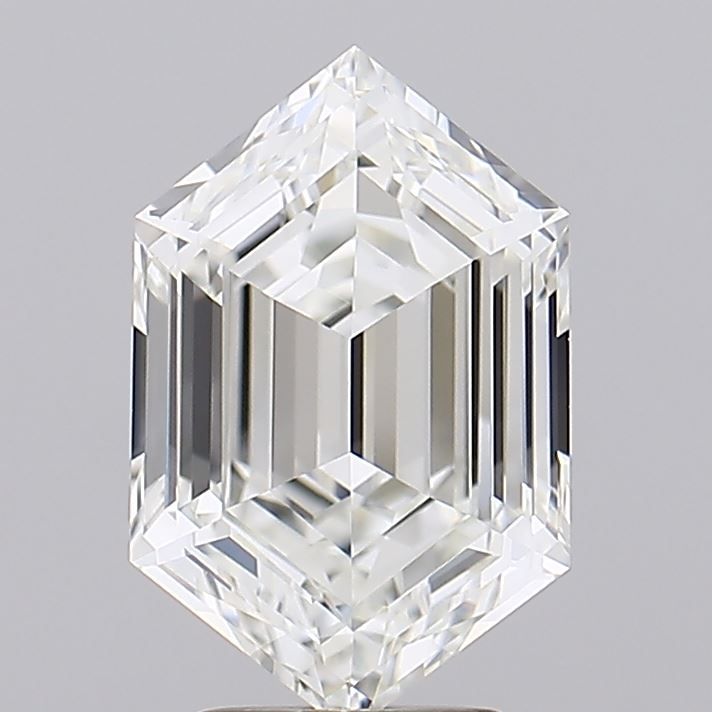 3.77 ct lab-grown Hexagonal Diamond