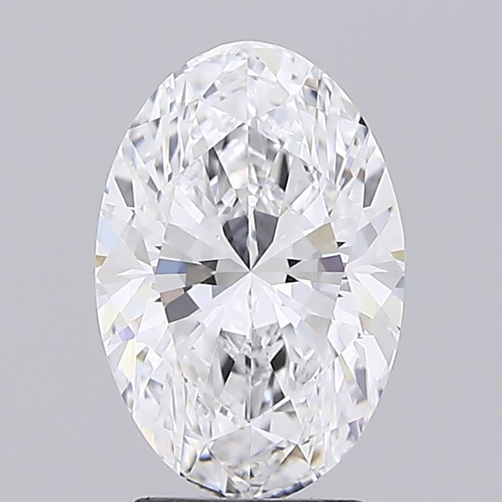 3.01 ct. oval Lab Grown Diamond front image